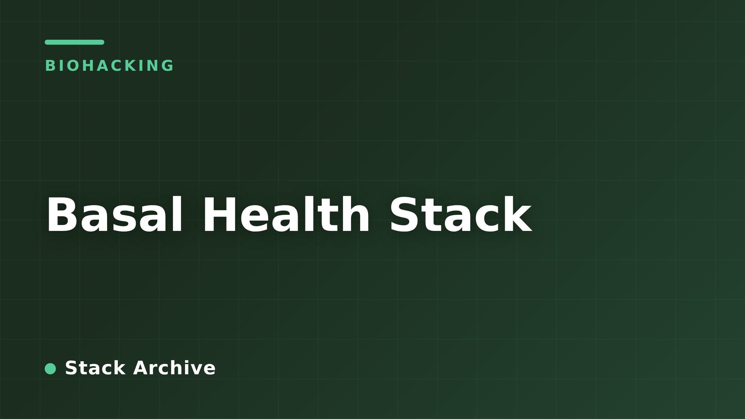Basal Health Stack