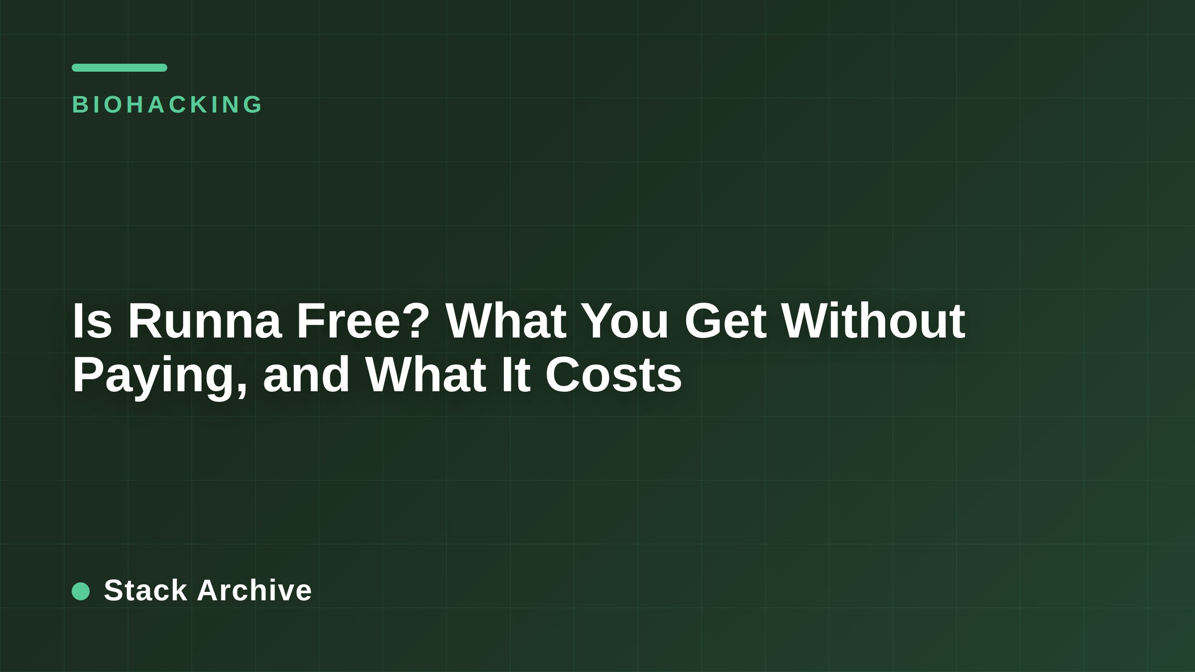 Is Runna Free? What You Get Without Paying, and What It Costs
