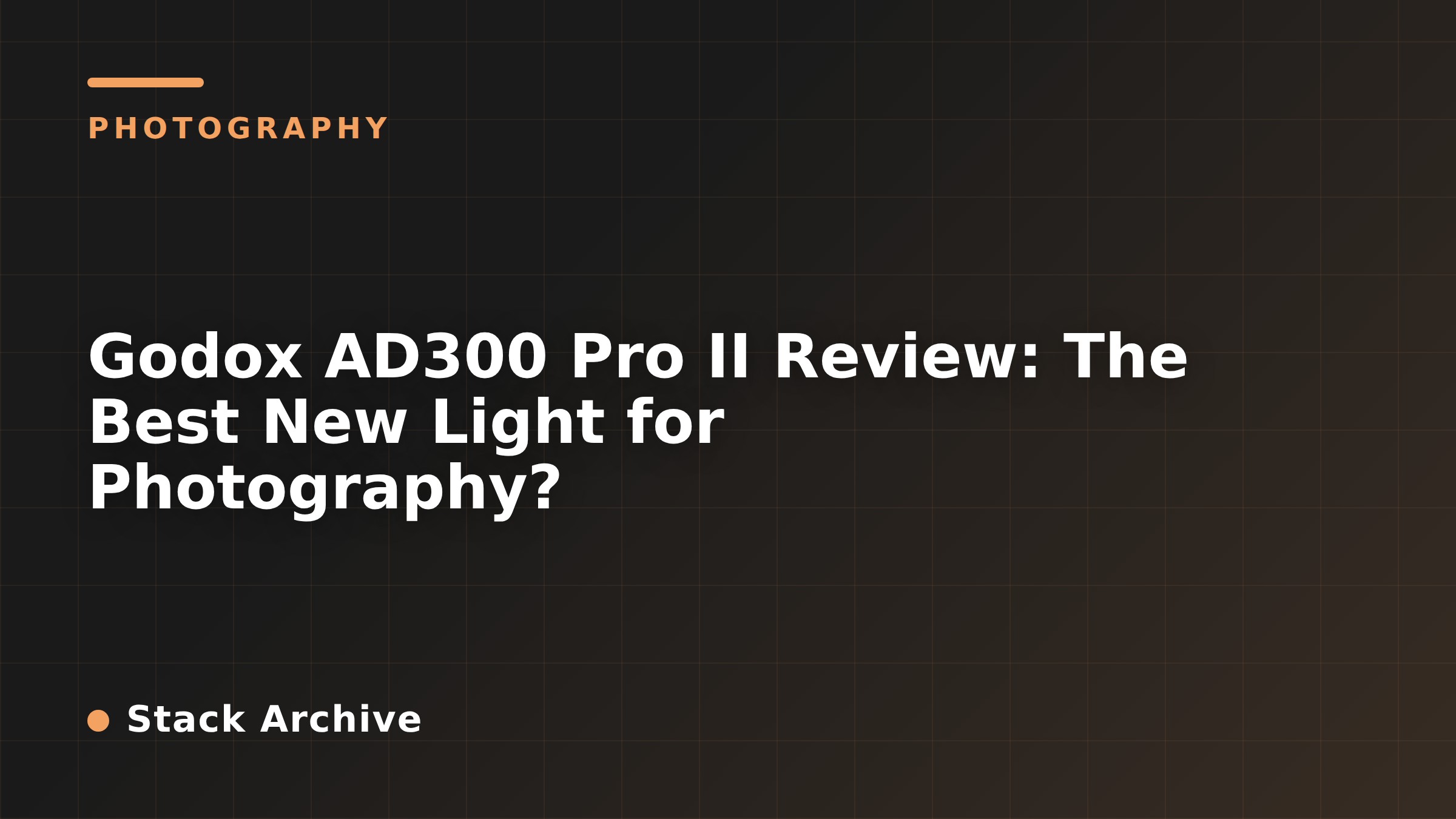 Godox AD300 Pro II Review: The Best New Light for Photography?