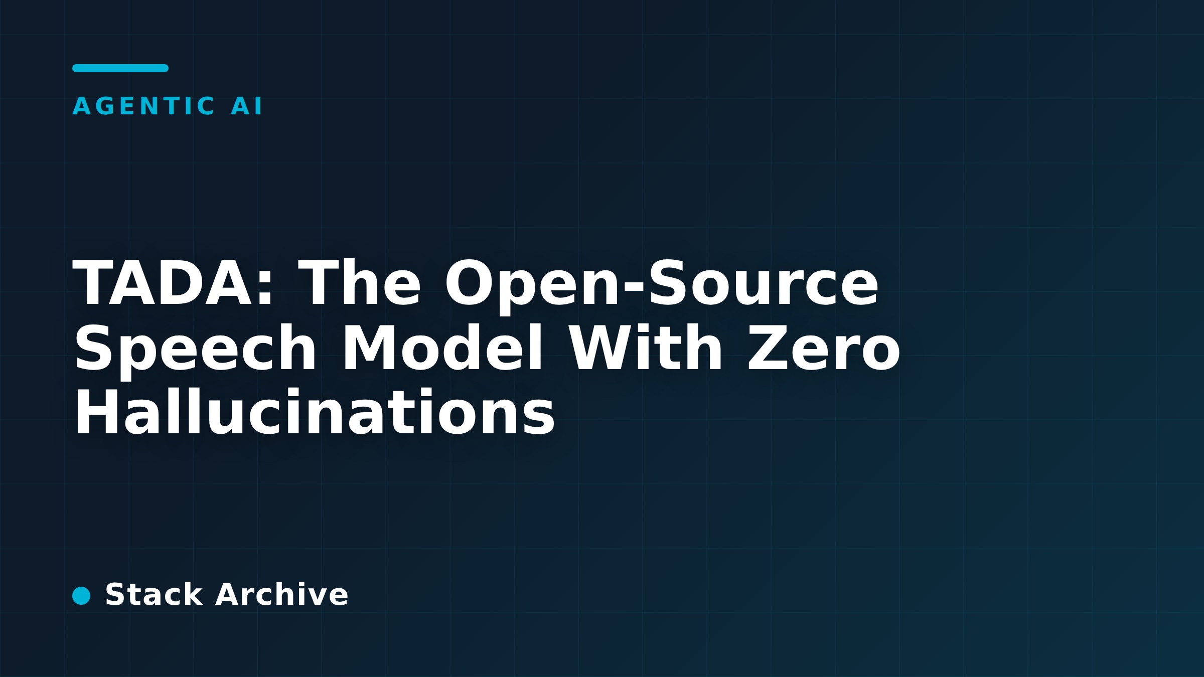 TADA: The Open-Source Speech Model With Zero Hallucinations