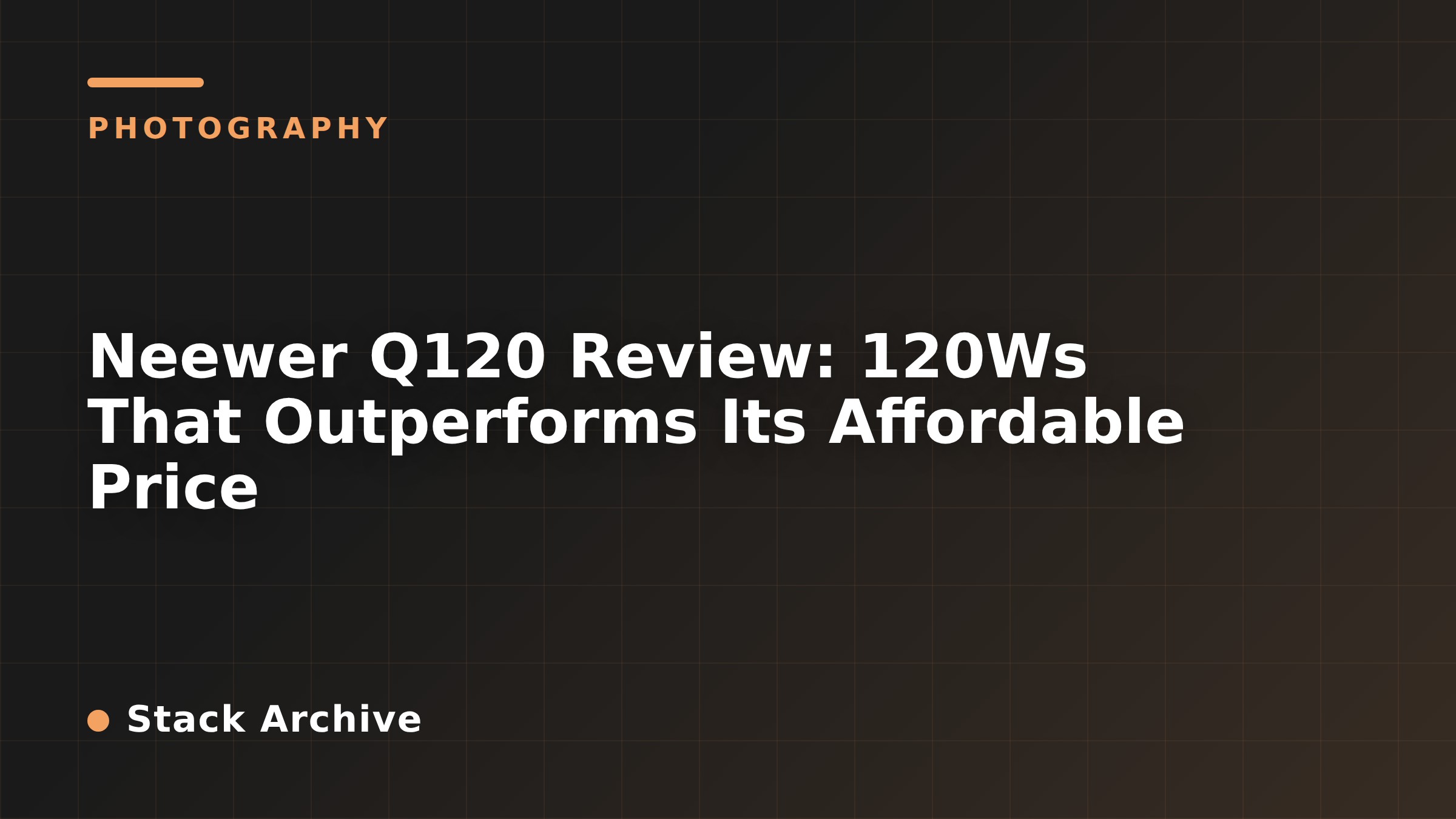 Neewer Q120 Review: 120Ws That Outperforms Its Affordable Price