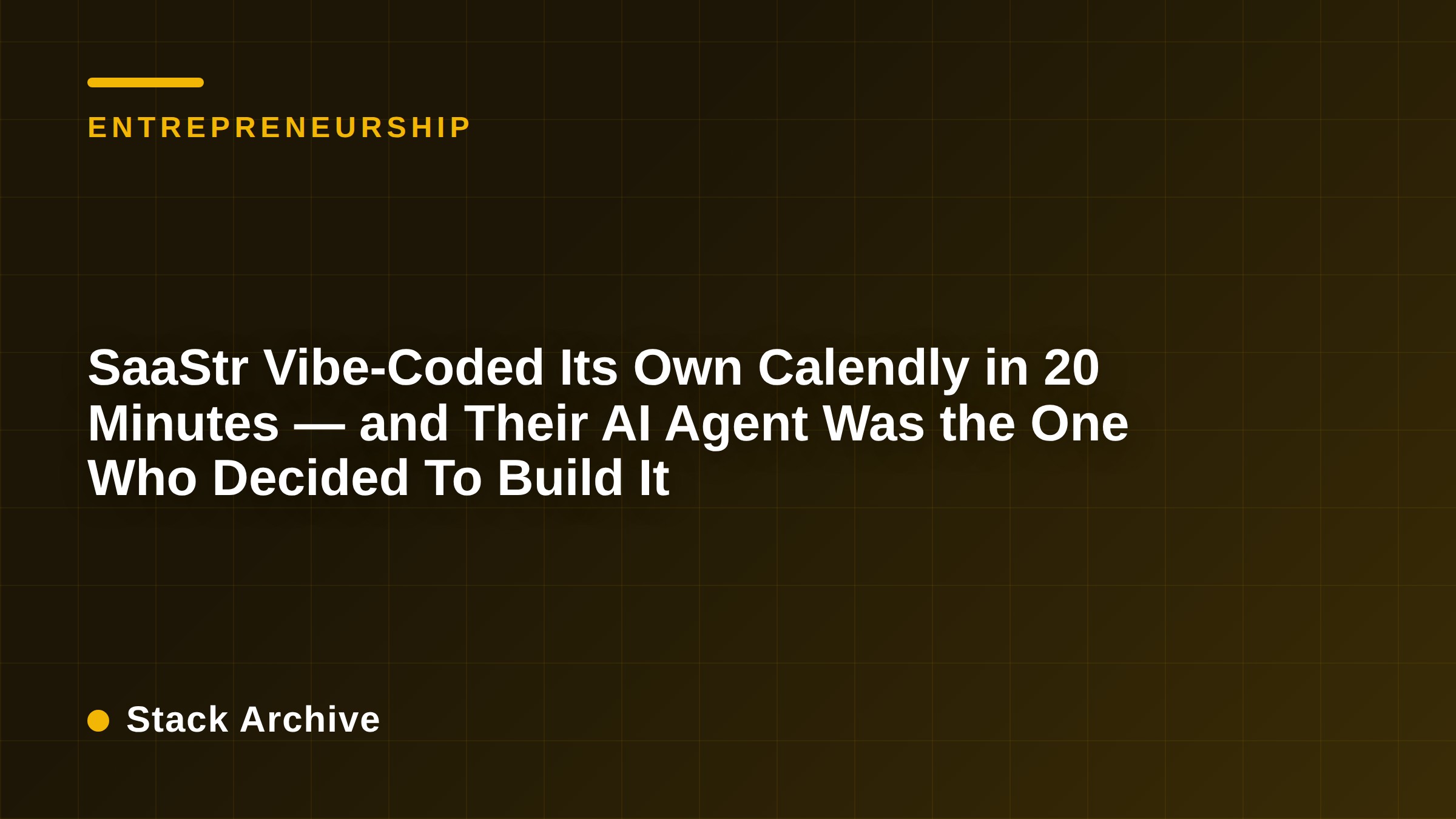 SaaStr Vibe-Coded Its Own Calendly in 20 Minutes — and Their AI Agent Was the One Who Decided To Build It